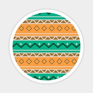 Vintage Tribal Pattern Magnet